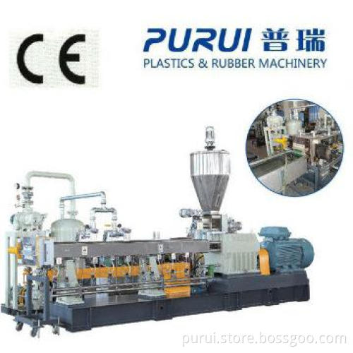 twin screw granulator for plastics